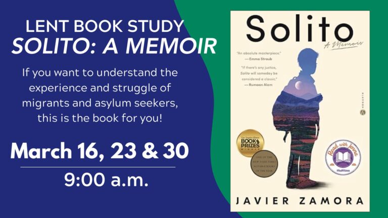 A Unique Lenten Experience: Solito Book Study